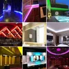 5V Esnek SMD 5050 RGB LED şerit ışıkları 3.3ft 60 LED LED bant çok renkli su geçirmez ışık şeritleri renk değiştiren kullanıcı