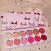 Neues Augen-Make-up zum Valentinstag, 12 Farben, Theroyal Peach Lidschatten-Palette, matt, schimmernd, Bikini-Druck, Valentinstag-Lidschatten