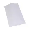 8x12 cm (3x4.75in) 100 Stuks Open Top Witte Aluminiumfolie Plastic Pakket Zakken Voedsel Heat Seal Mylar Vacuüm Zakjes