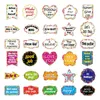 5Set 150pcs Inspirational English Short Sure Gep￤ckaufkleber wasserdichte Aufkleber