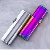 Nova Chegada Jobon Triple Torch Lighter 3 Jet Gas Cigar Lighter Turbo Windproof Powerful Metal Spray Gun Kitchen Pipe Flint Lighter Outdoor