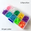 Sy Notionsverktyg Multitil Kvalitet Plastmarkör Holder Holder Needle Clip Craft Mix Mini Sticket Crochet Locking Stitch299a