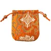 Damask Creative pouches jewelry pouch Silk Embroidery Handbags Sachet Auspicious Wedding Favors drawsting bags Chinese style Bracelet Bag