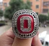 Ohio State 2014 OSU Buckeyes CFP Voetbal Nationaal Kampioenschap Ring met Houten Display Box Souvenir Mannen Fan Gift Groothandel Drop Shipping