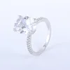 choucong handmade promise ring ring 925 스털링 실버 3ct 다이아몬드 약혼 웨딩 밴드 rings for women men jewelry270h