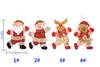 Kerstboomdecoratie Hanger Santa Clausule Bear Snowman Elk Rendier Pluche Doll Opknoping Ornamenten Gift Kerst Home Decor DHL HH9-2480