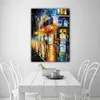 Unframed Landscape Wall Art Picture Canvas Printed Oil Painting for Living Room Home Decor City Street View Vertical High Quality2755800