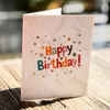 3D всплывал карты день рождения девушки дети жена День рождения Клубничный пирог Поздравительная открытка Открытки с конвертом Подарки
