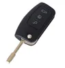 Biltillbehör Högkvalitativa Auto-nycklar för FORD Mondeo Remote Fo21 Smart Filp Key 3 Knapp 433MHz