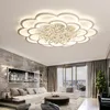 Kristal Moderne Led Kroonluchter Voor Woonkamer Slaapkamer Studeerkamer Home Deco Acryl 110V 220V Plafond Kroonluchter Armaturen233t