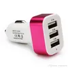 Triplo USB Universal Car carregador adaptador USB Socket 3 Port Carcharger 2 1A 2A 1A para iPhone Samsung Venda