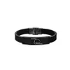 Ik kan 039T ademen Bracelet Black Lives Matter roestvrijstalen siliconenbangen verstelbare armbanden 8 stijlen LJJO80873960945