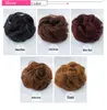 Human Hair Bun Messy Buns Wavy Curly Wedding Hair Pieces for Women Kids Updo Donut Chignons5882890