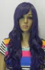 WIG frete grátis venda quente Moda Anime Longo Perucas Roxo Perucas de Cosplay Womens Cabelo