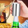 Abridor de botellas de cerveza automático magnético, abridor de tarros con imán de acero inoxidable, accesorios para barra de cocina, abridores de latas de vino, envío gratis