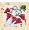 الفاكهة البطيخ المفاتيح كيرينغ الإبداعية هدية محاكاة الغذاء سحر قلادة مفتاح سلسلة مفتاح الطوق شحن مجاني