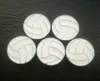 100pcs lot 8mm voleybol spor slayt cazibesi 8mm DIY deri bileklik bilezik moda mücevherleri 315g