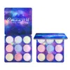 CmaaDu 9 Colors Natural Glitter Eye shadow Palette Shimmer Highlighter Eyeshadow Palette