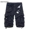 Bsethlra New Men Summer Hot Sale Trabalho Calças Curtas Camuflagem Militar Marca Vestuário Fashion Mens Cargo Shorts 29-40 Q190427