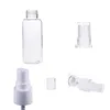 Fine Mist Spray Bottles 2oz/60ml Cosmetic Sprayer Bottle Empty Clear Refillable Travel Containers for Cleaning