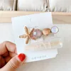 2019 Sea Star Clips Acrylic Hair Clips for Women Girls Shell Pearl Metal Barrettes Hairpins Sweet Beach Headwear Hair Assories3306457