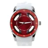 Fashion Brand Watches women men Rubber band quartz wrist watch N06