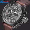 High Quality Men039s Watch Mens Quartz Sport Military Army Led Watches Analog Stainless Steel Wrist Good Gifts Drop5646755