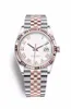 Top montres de luxe or rose gris Datejust mouvement mécanique automatique JUBILEE Bracelet femmes hommes diamant designer montres-bracelets montre