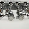 Zeldzame hoge kwaliteit Chrome Guitar Machine Heads 1:21 Achtergrendel Tuners Gitaar Tuning Pegs Tuners voor St Style Electric Gitars