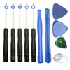 10 in 1 Repair Pry Opening Tools With 5 Point Star Pentalobe Torx Screwdriver For iphone 13 12 11 samsung smart phone4516555