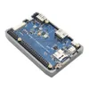 Freeshipping Ultra cienkie etui aluminium dla modułu Raspberry PI Compute 3 CM3 / CM3L IO Board