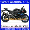 鈴木GSX-R1000 K17 GSXR 1000 17 18 2019 331HM.95 GSX光沢のあるブルーR1000 L7 L8 GSXR-1000 GSXR1000 2017 2017 2018 19フェアリング