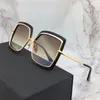 All'ingrosso-Nuovi occhiali da sole di lusso da donna di design occhiali da sole vintage in metallo NARC stile moda cornice quadrata lente UV 400