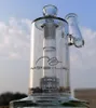 Mobius Sidecar Hookahs Bong Уникальная Dab Rig 18 мм Женский шарнир Матрица Perc Стеклянные бонги Водопровод Небольшие нефтяные вышки с логотипом Bowl