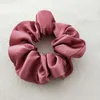 Women Scrunchies Light Color Hairbands Girls Hair Tie Rope Elastic Scrunchy Ponytail Holder Fashion Hair Accessories 50 Colors M1823