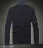 Groothandel VS Size Borduurwerk T-shirt Heren lange mouwen Polo Shirts Designer Casual Katoen Drop Shipping S-5XL