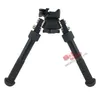 전술 bt10 lw17 v8 atlas bipod 퀵 릴리스 마운트가있는 조정 가능한 정밀 bipod picatinny rail