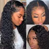 HD Genomskinlig spetsfront peruker Mänskligt hår Pre Plocked Natural Hairline Gluslös 130% Densitet 13x4 Lace Frontal för Black Women Diva1