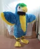 2019 Factory Factory dla dorosłych Parrot Birt Mascot Costume z jednym mini wentylatorem w głowie 280F