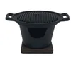 Griglia per barbecue portatile Famiglia single man Stufa per barbecue portatile BBQ Cucina coreana piatto per barbecue antiaderente el teppanyaki 080-2243J