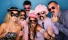 76pcs/lot Funny Photo Booth Props Birthday Wedding Party props masks for Christmas Halloween Red lips glasses Moustache Party decorations