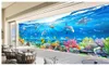 Onderwaterwereld landschap schilderij woonkamer achtergrond muur prachtige landschap wallpapers 3d wallpapers