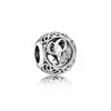 Kerstcadeau S925 Sterling Zilveren Alfabet Letter Initial Vintage Armband Charm Beads Fit voor Europese Pandora Armband DIY Bead Charms