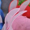 Meninas bonés Moda Kawaii Rabbit Orelhas Boné Boné Curvo Brim Chapéu Chapéu Gorra Snapback bonés Bonito Algodão Liso Hop Hop Hat Ezz566