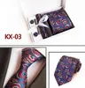 New 2019 striped polyester formal office business executive men039s tie 6 piece gift box tie cufflinks dinner party tie clips1297816