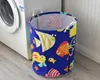 Panier à linge dinosaure paniers de rangement pour la maison panier à linge pliable pour animaux de l'océan pour organiser les paniers à jouets pour enfants/placard/étagère