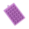 Ferramentas de diy 24 grade silicone gelo cubo bandeja moldes deserto cocktail suco fabricante de molde quadrado min