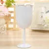 10oz Wine Goblets Stainless Steel Tumblers 9 Colors Double Wall Insulated Travel Party Wine Mugs Sea OOA65083574666