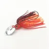 Przyczepa Bladed Swim Jigs 7cm 10g brody gumowej spódnicy Chatter Baits Spinner Fishing Lure z ostrym pojedynczym hakiem