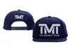 Forma-Hot Moda TMT Snapback Hat o dinheiro Chapéus Verão Visor Leather Cap St Skate Gorras Adjustable Caps